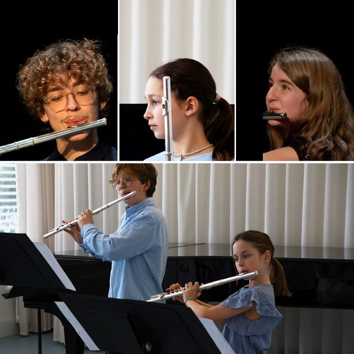 Les flûtes du Conservatoire de Lausanne brillent