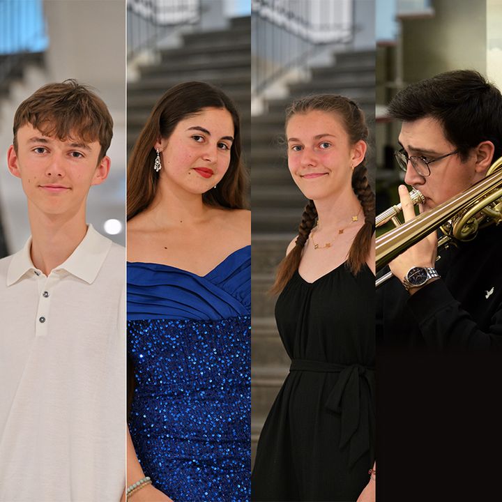 Des parcours musicaux récompensés : Joachim Pagès, Camille Eigenmann, Elisa Devaud, Ihor Plaksii et Valentine Reynaud