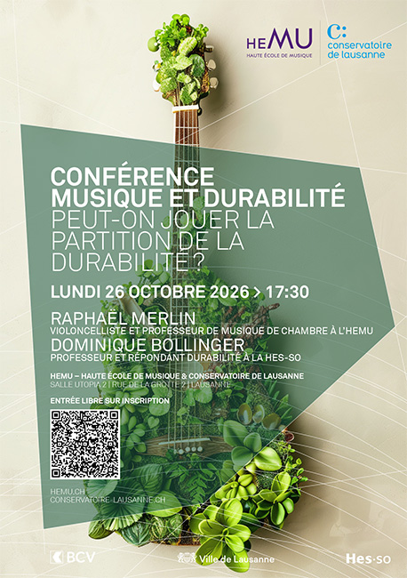 Conférence Musique et durabilité