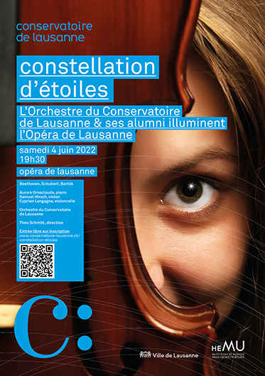 Constellation d'étoiles - L’Orchestre du Conservatoire de Lausanne & ses alumni illuminent l’Opéra de Lausanne